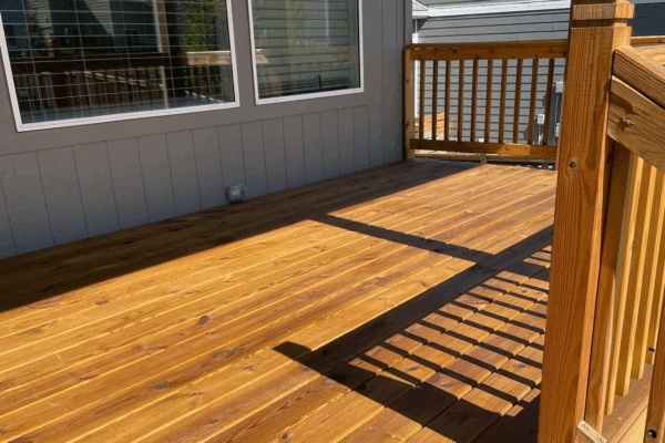 Deck Staining and Painting - Our Work